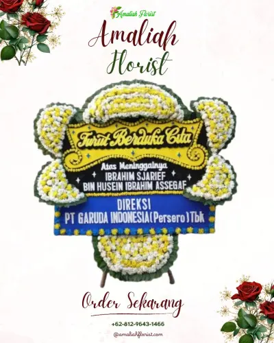 Papan Bunga Duka di Adhiwangsa Hotel & Convention Solo