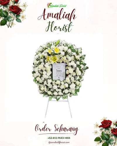 Krans Bunga Duka Cita di Adhiwangsa Hotel & Convention Solo